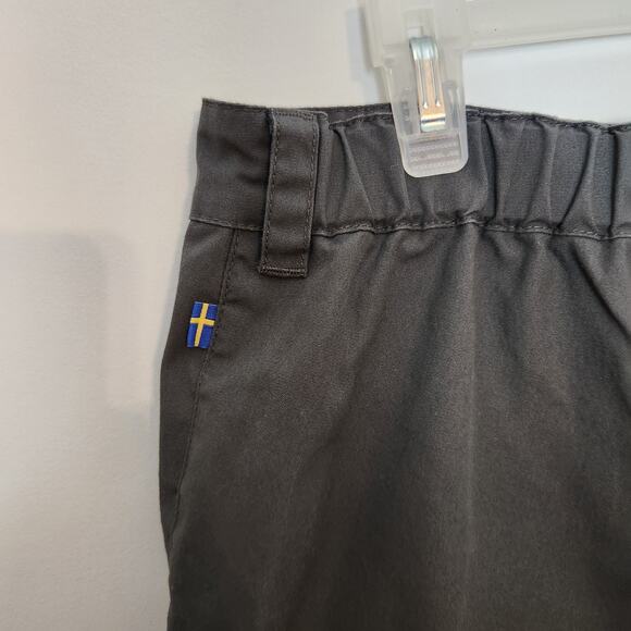 FjallRaven Pants Sz 38 X 34 Long Mens Vardag Trousers Outdoor Hiking Gray Logo - Picture 8 of 13
